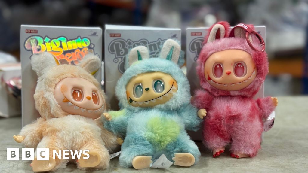 'Horrendous amount' of chemicals found in fake Labubus