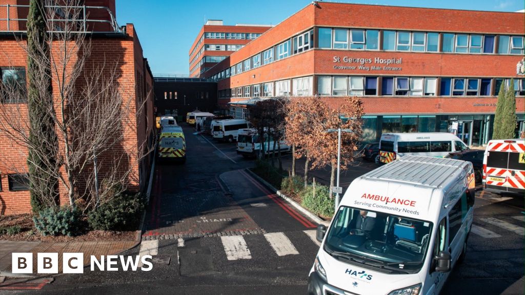 Two men died after falls at overstretched A&E