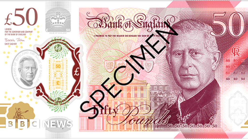 New King Charles III banknotes to go on display BBC News