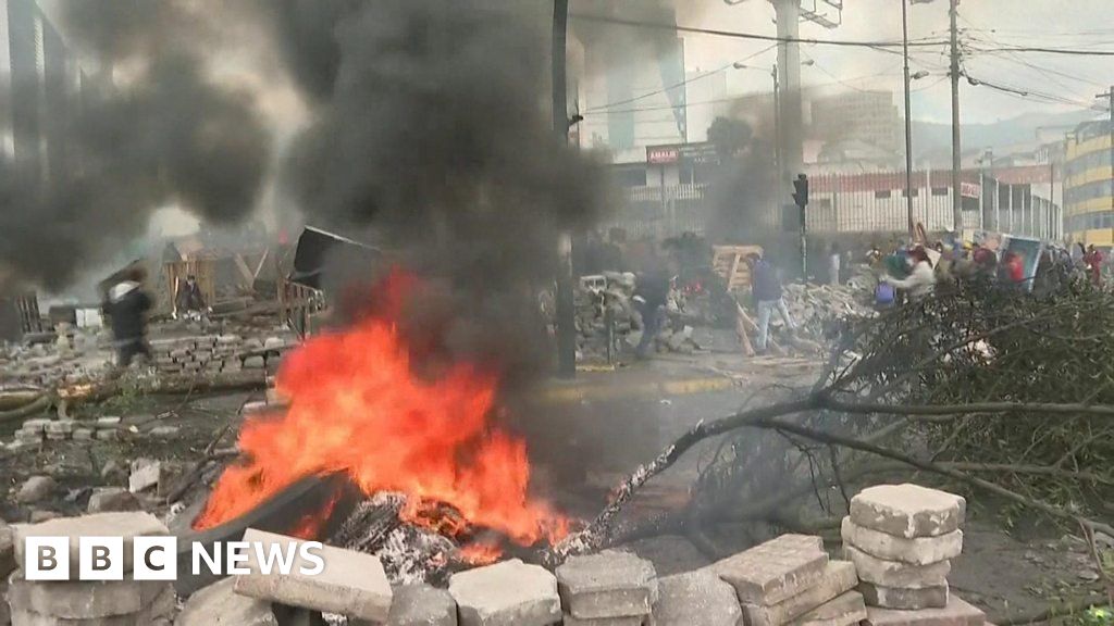 Ecuador protests: Unrest continues over fuel price hikes Ecuador protests: Unrest continues over fuel price hikes