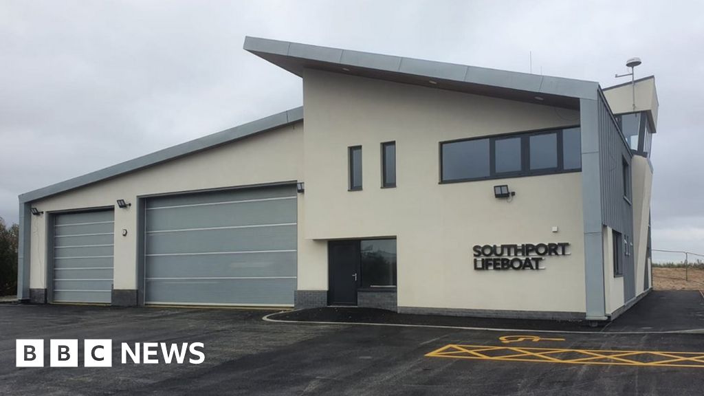 Southport Lifeboat 1 4m Station Opens After Three Year Construction Bbc News