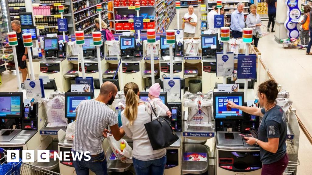 Tesco shoppers mock 'VAR'-style cameras at self-checkout