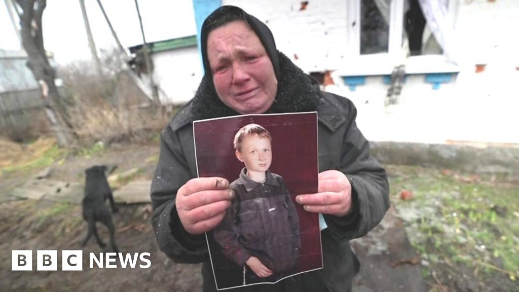 The Ukrainian mother who had to bury her own son