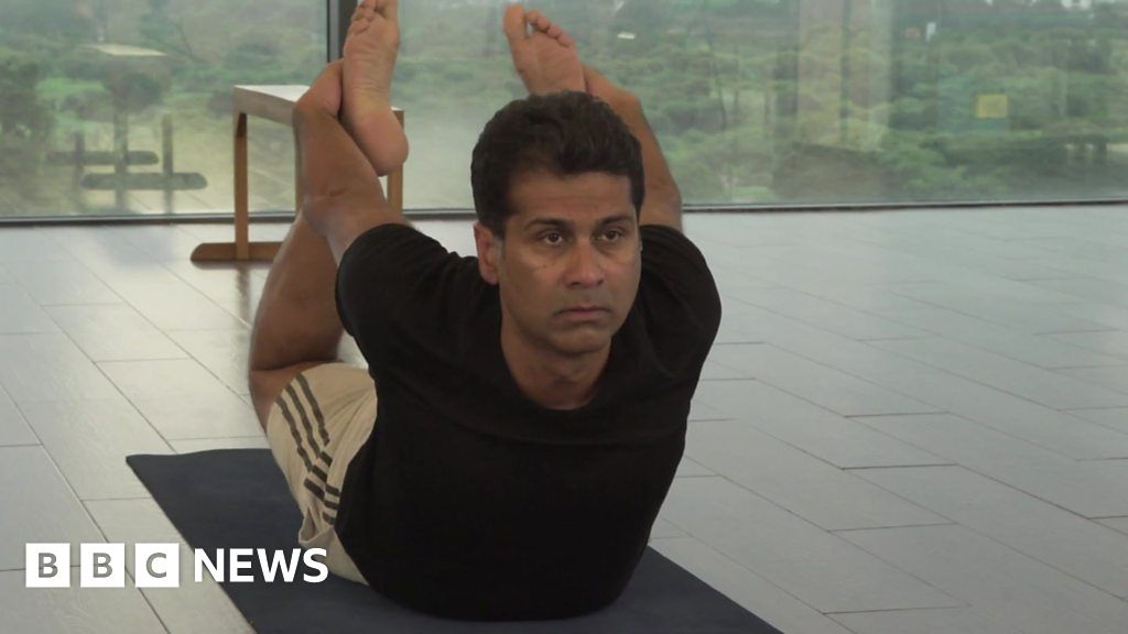 India's 'king of motorbikes' shares yoga tips for success