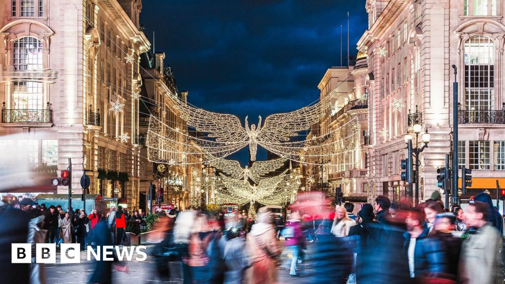 London's West End sees increased festive footfall