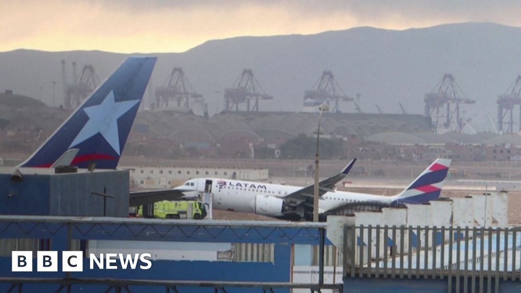 Lima airport: Two firefighters dead as plane crashes during take-off