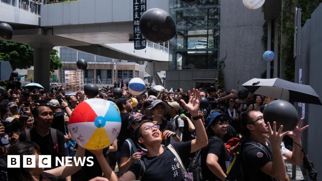 Hong Kong protests: High security as masses gather