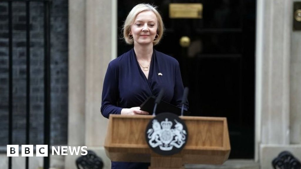 Liz Truss resigns as prime minister after Tory revolt