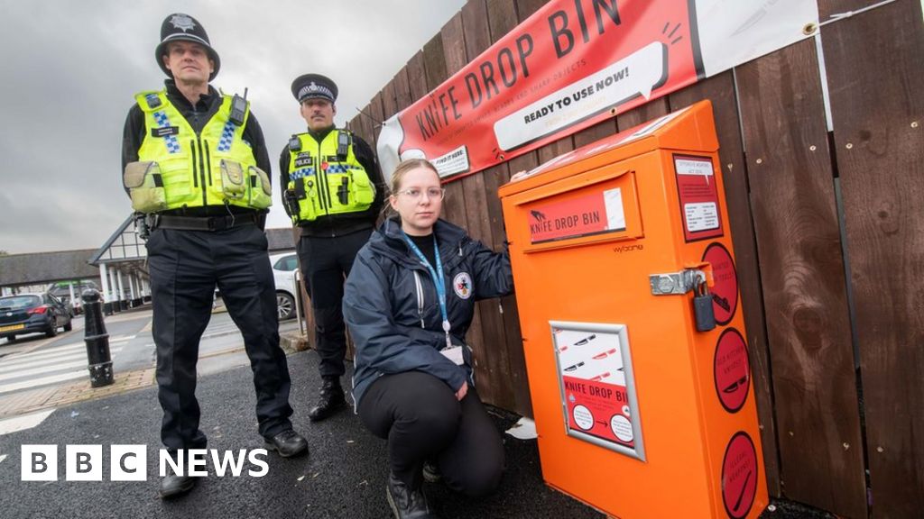Harrogate knife bin pilot sees 500 blades taken off streets