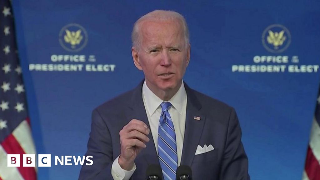 Biden: 'I Promise We Will Not Forget You' - BBC News