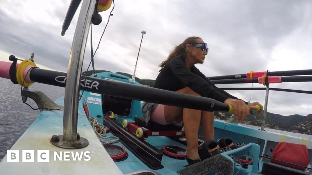 Shirley Thompson's boat develops leak on Atlantic challenge
