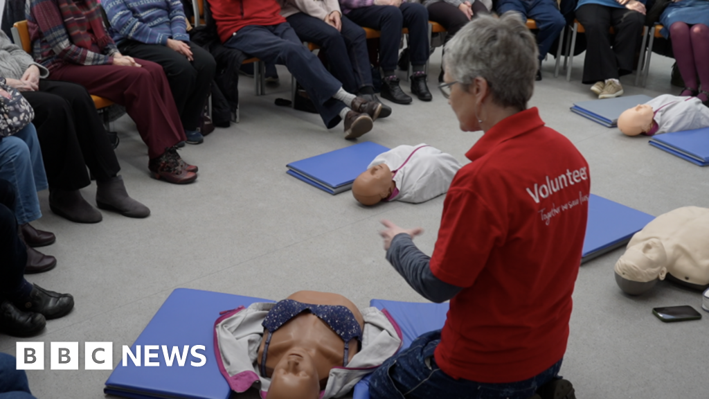 'It's OK to lose a bra to save a life' when using defibrillator