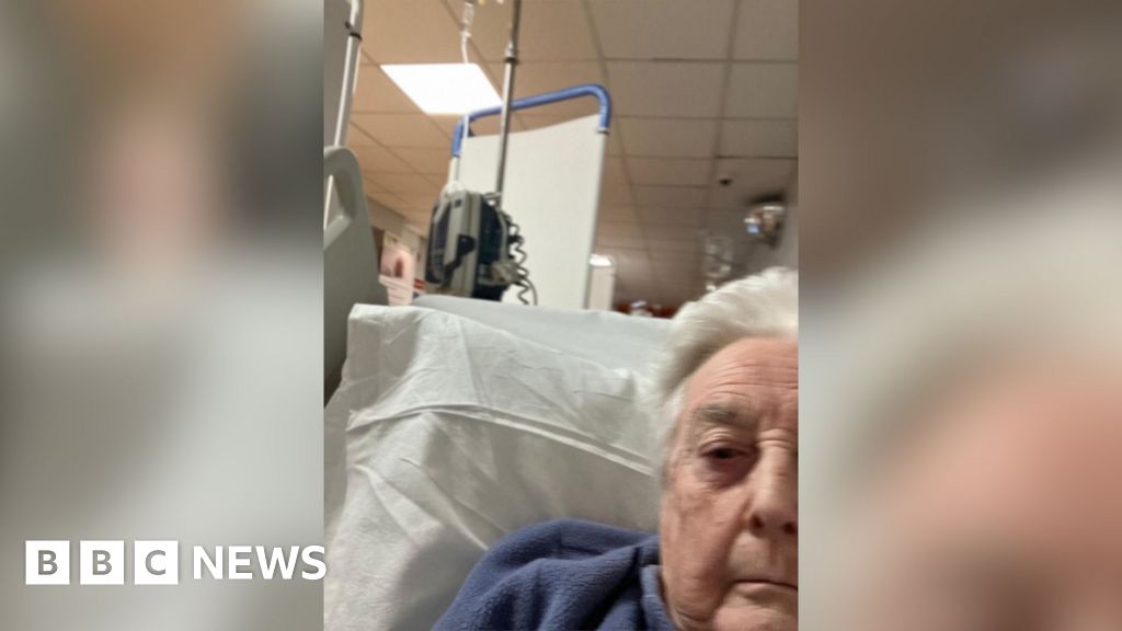 Family condemn 'disgusting' hospital corridor care