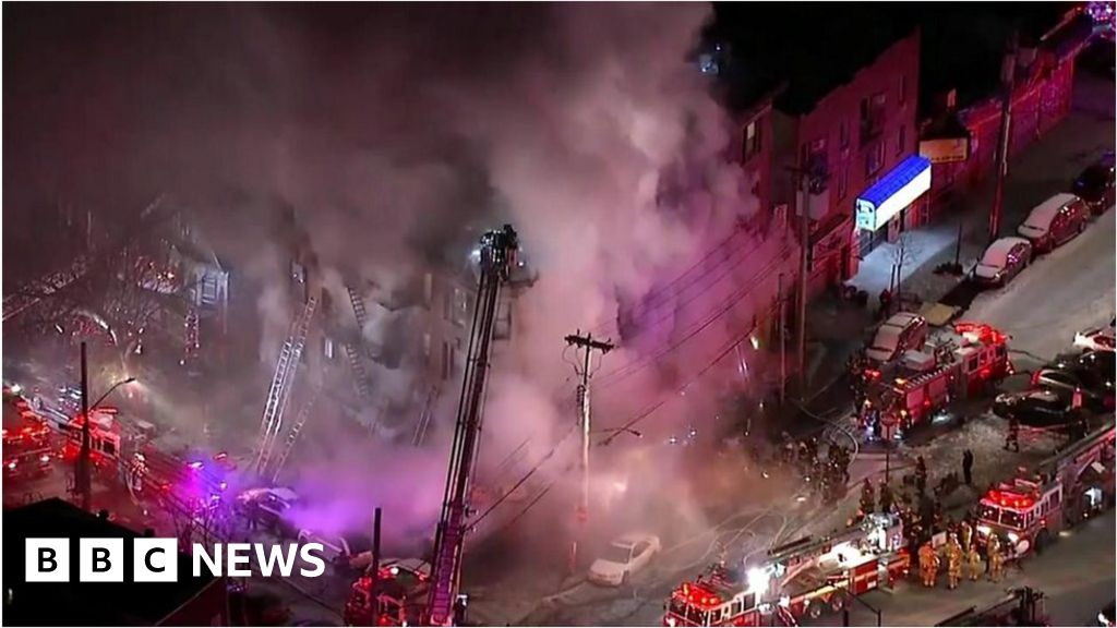 Bronx fire Second major New York City blaze in days BBC News