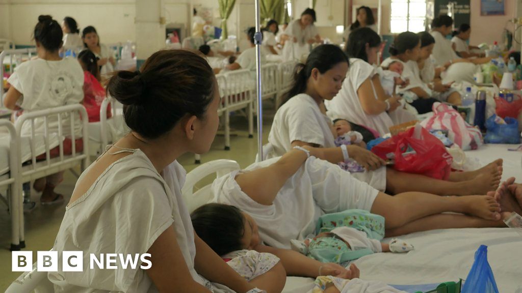 Inside the Philippines' 'baby factory' BBC News