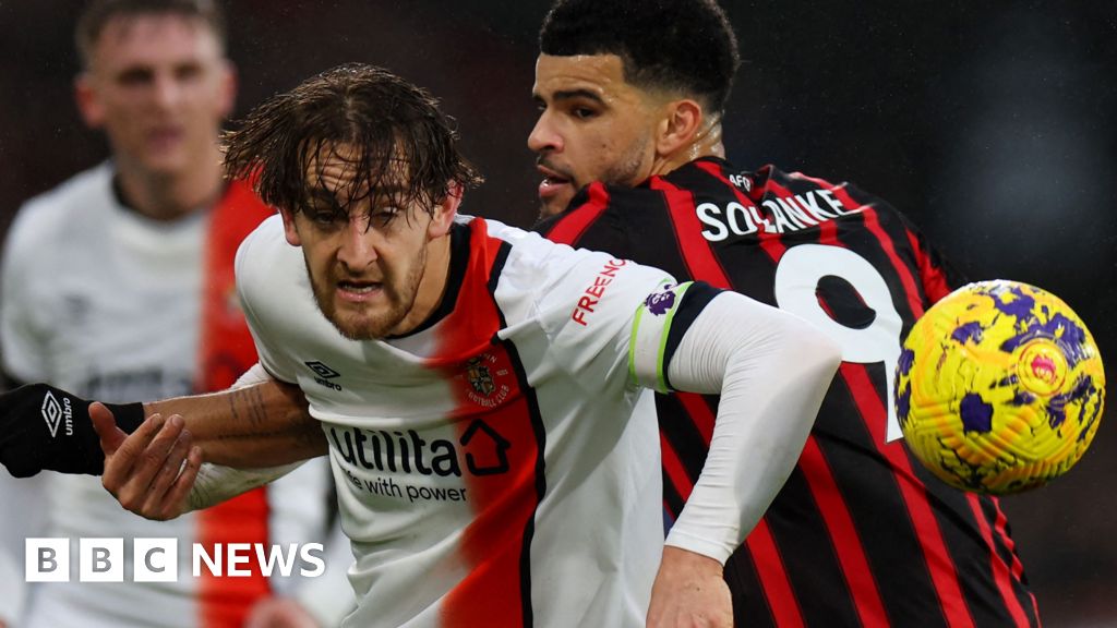 Luton's Lockyer reunited with medics at Bournemouth who saved his life