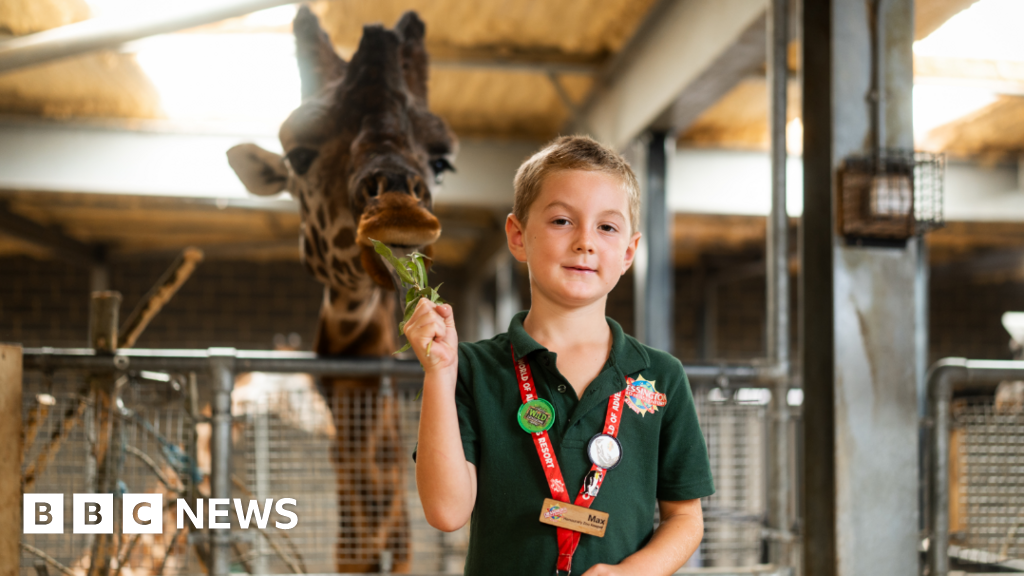 Six-Year-Old Max Evans-Browning Becomes Youngest Zookeeper at Chessington Zoo