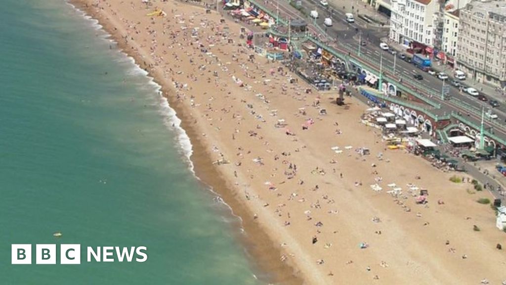 UK heatwave July's hottest day on record BBC News