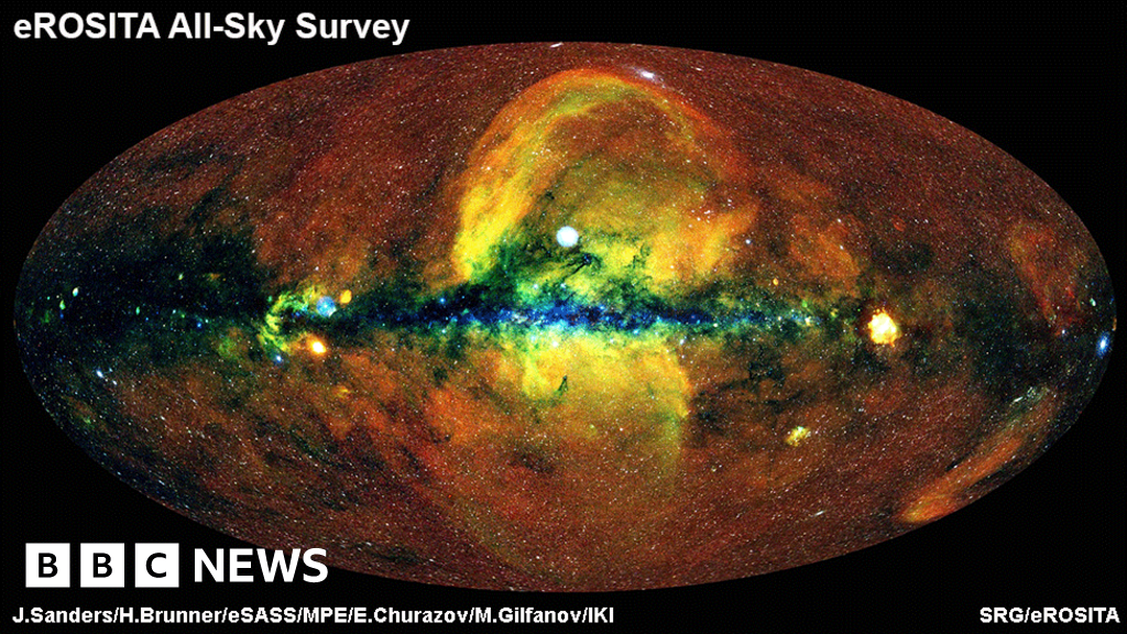 Breathtaking new map of the X-ray Universe