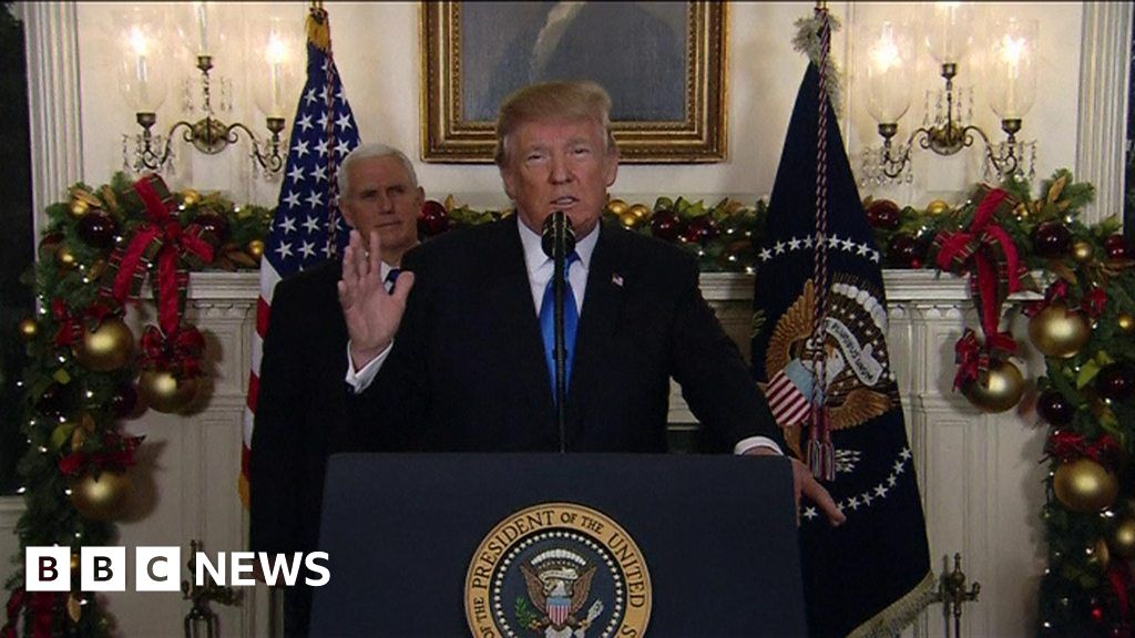 Trump Jerusalem Announcement 'slurred' - BBC News