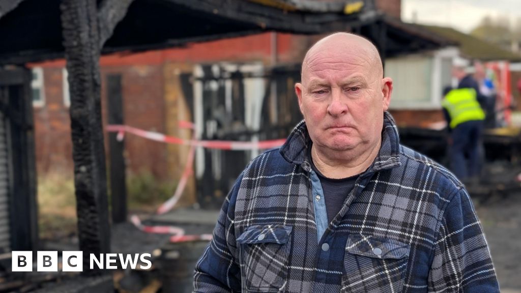 Halloween charity display in South Shields set on fire