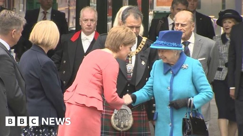 The Queen meets Nicola Sturgeon