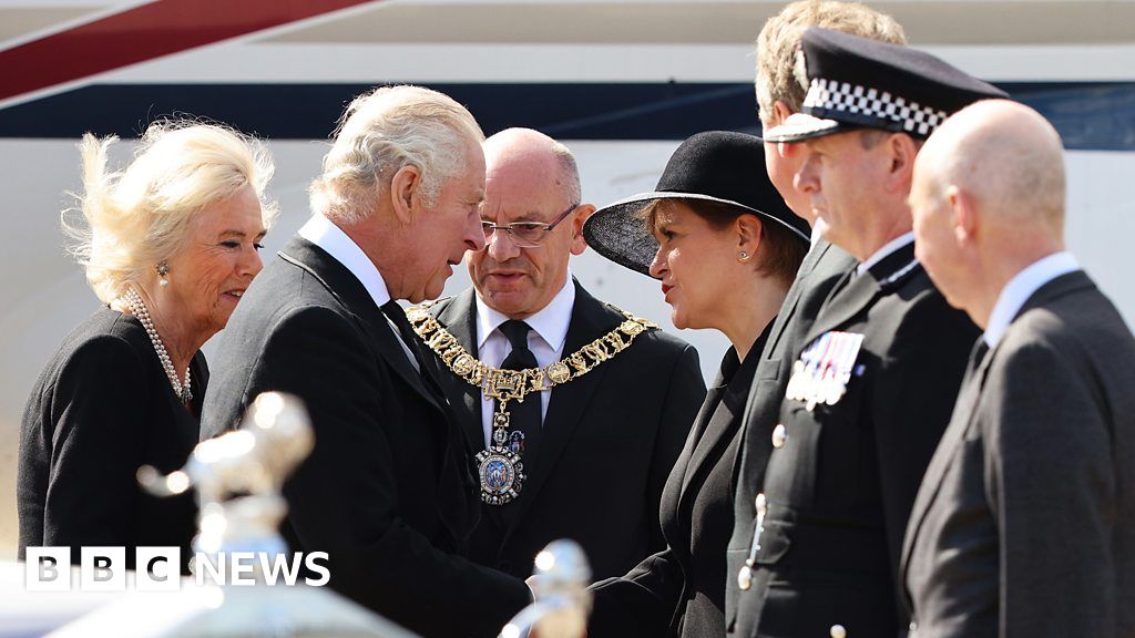 King Charles III meets Scotland's First Minister Nicola Sturgeon