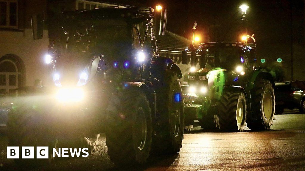 Two injured in Dorset charity tractor run crash – BBC