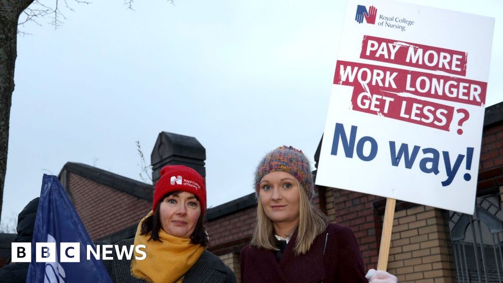 NI Newspaper review Nurses' strike and Royals step back BBC News