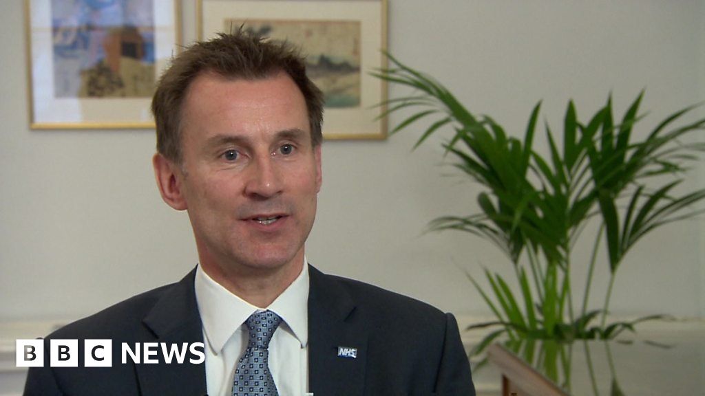 Jeremy Hunt: The right thing to do is talk and not put patients at risk ...