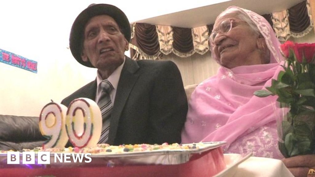 Britain s longest married couple never argue bbc news