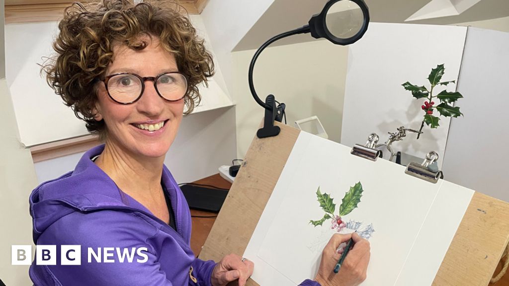 Retired teacher's hobby lands her RHS artist-in-residence role