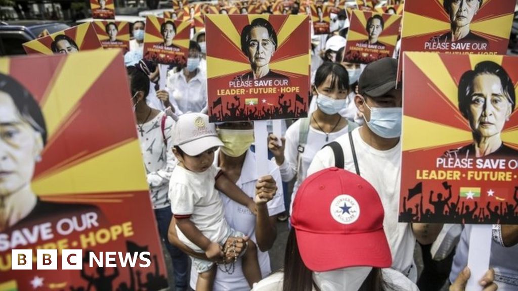 Myanmar coup: Facebook deletes military's main news site