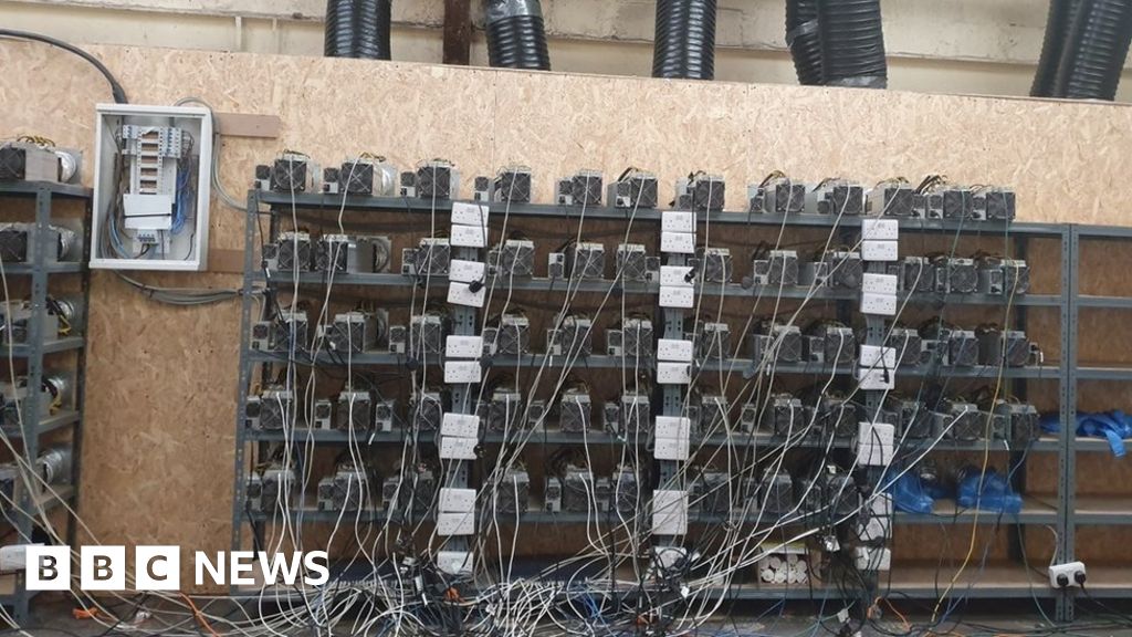 Sandwell Bitcoin Mine Found Stealing Electricity Bbc News