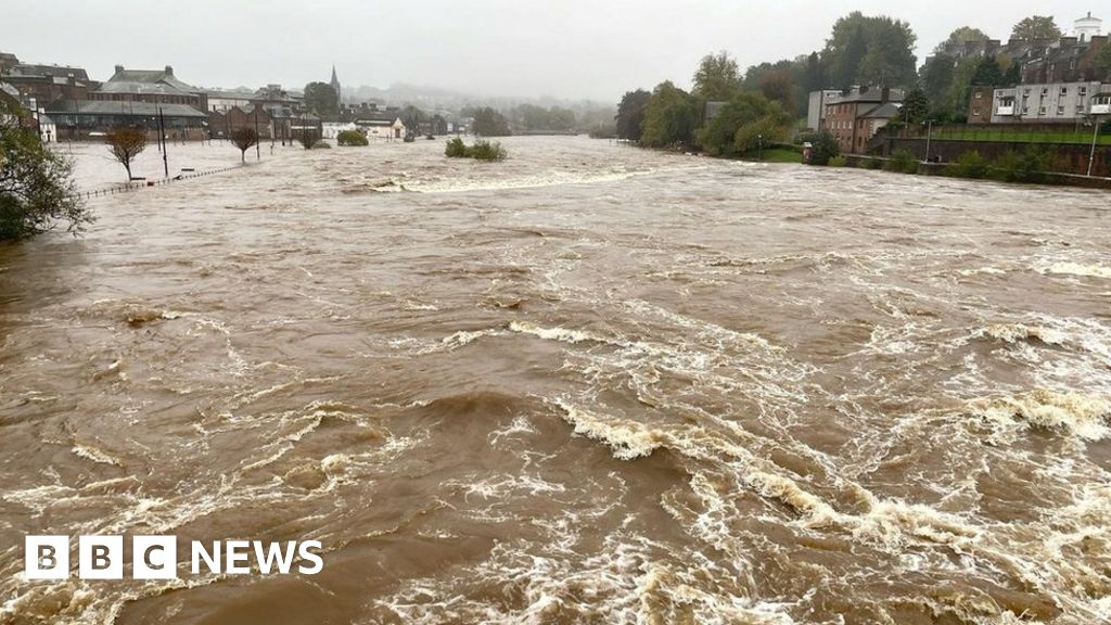 In Pictures: Floods And Heavy Rain Across Scotland - BBC News