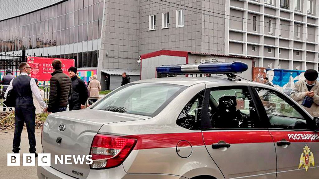 Russia shooting: Gunman kills six at Perm University
