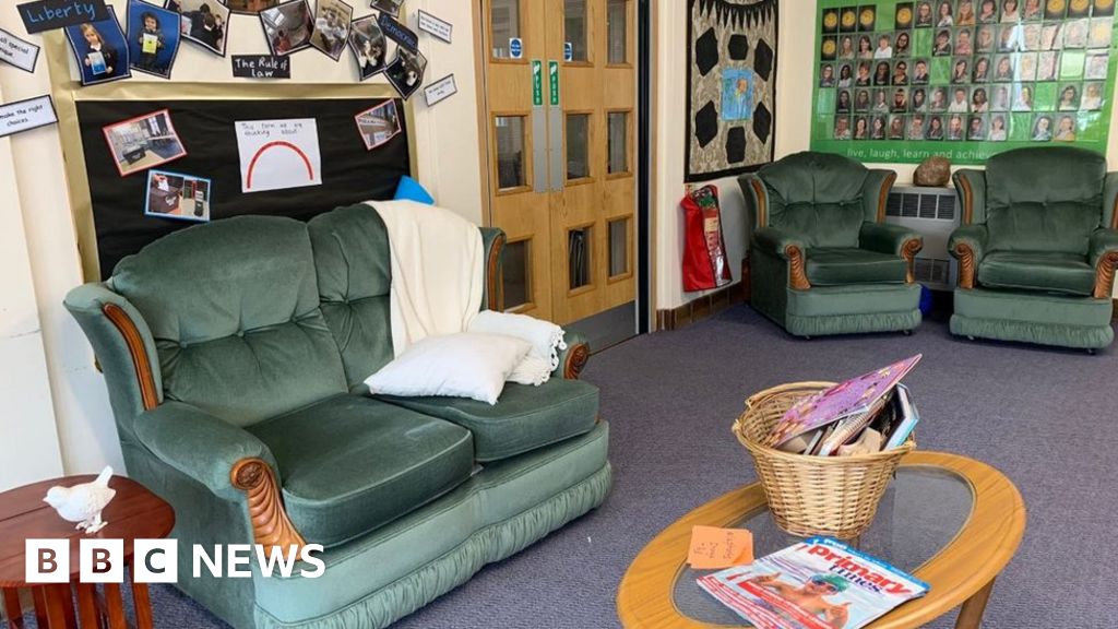 Leicestershire school ditches bright furniture to improve behaviour