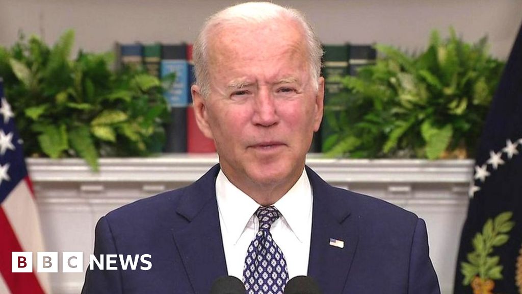 Biden: Taliban helping us get people out of Afghanistan