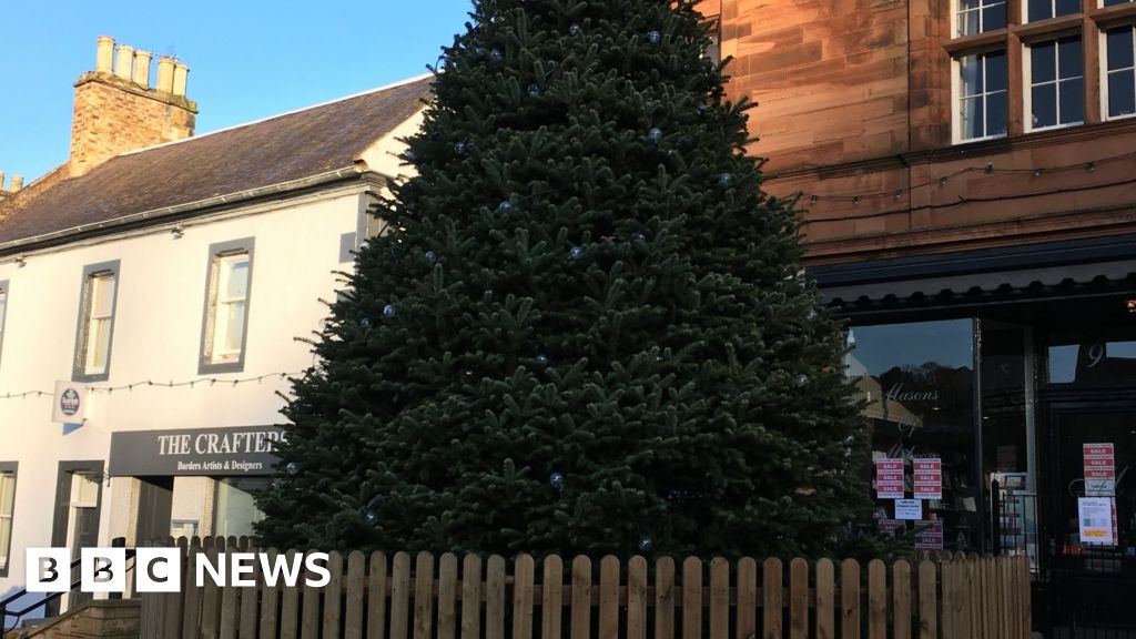 Borders towns see Christmas trees shrink by a third