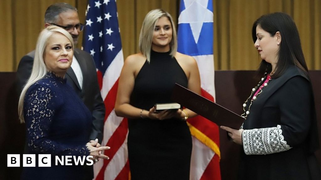 Puerto Rico swears in Wanda V&aacute;zquez as new governor