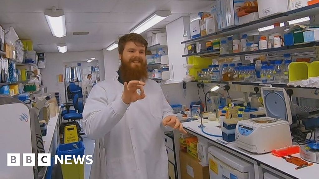 Inventing sign language for deaf scientists