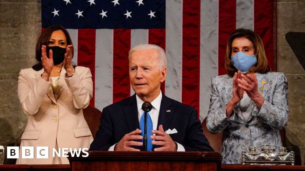 Biden pitches once in a generation investment to Congress - BBC News