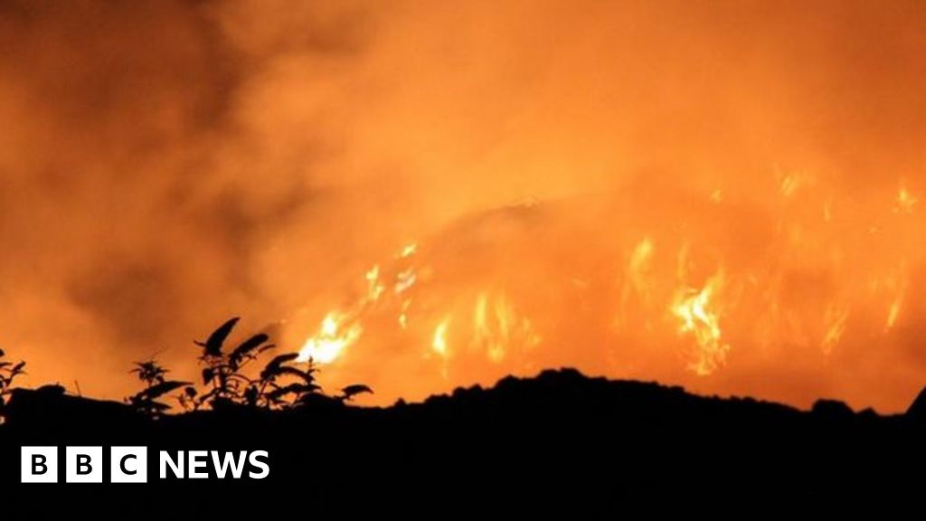 Firefighters tackle Darnall recycling factory blaze - BBC News