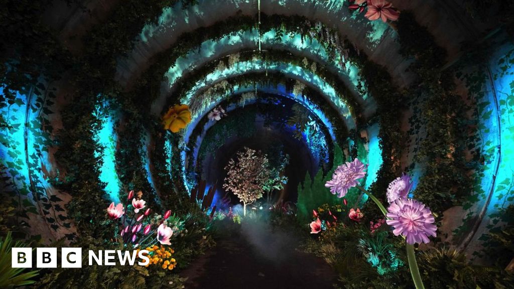 London Super Sewer gets underground flower garden