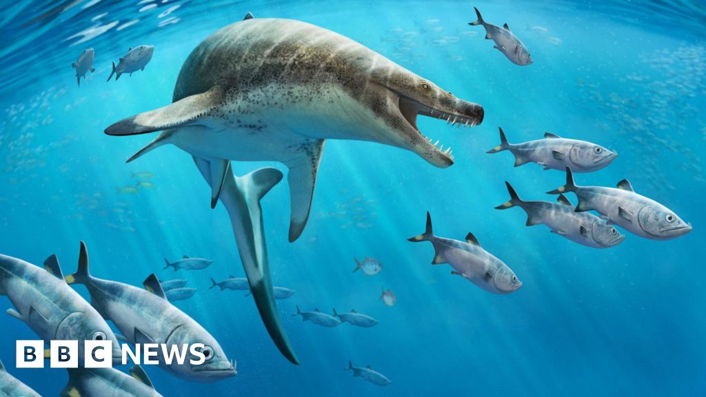 Вкаменелост на „кошмарен“ морски гущер от епохата на динозаврите е открит