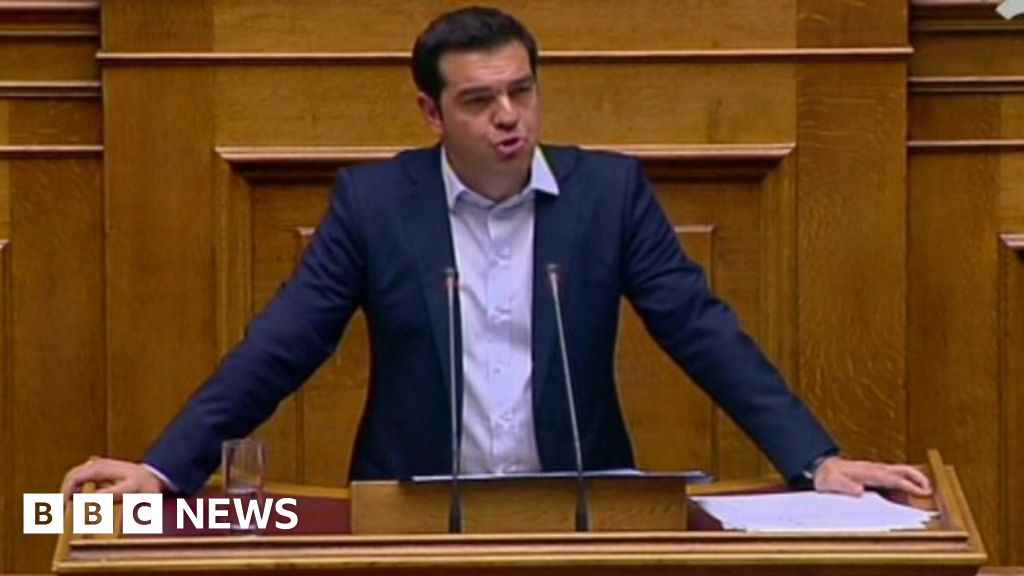 Greece Debt Crisis: Parliament Backs PM's Referendum Plan - BBC News