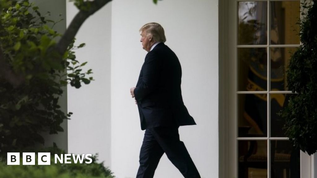 Did President Trump fire James Comey as part of a cover-up? - BBC News