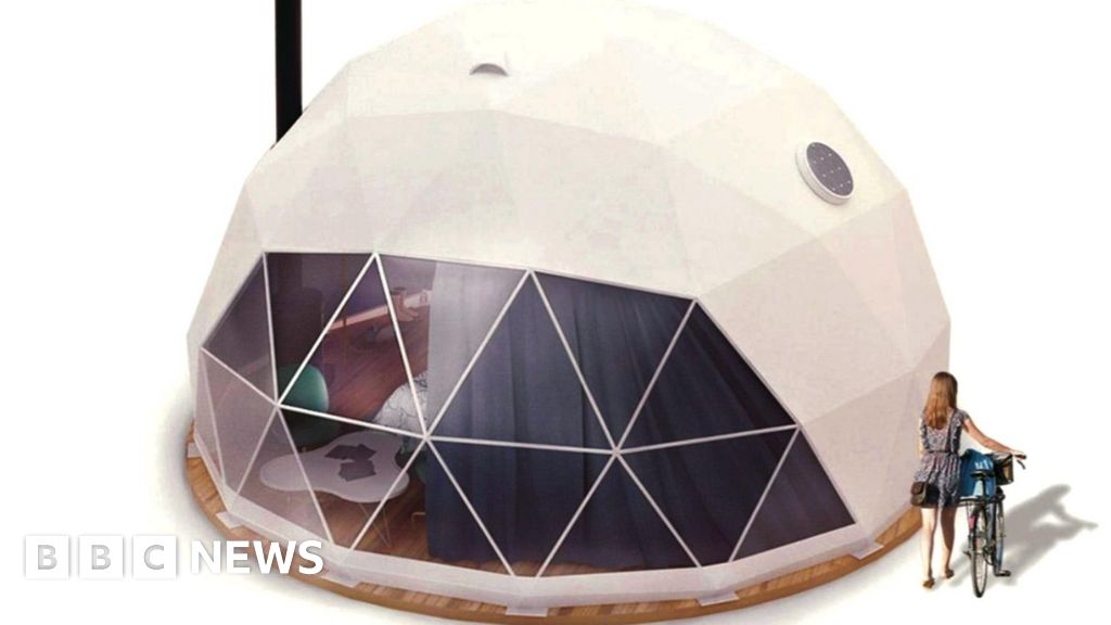 Futuristic glamping domes approved for Herefordshire farm 