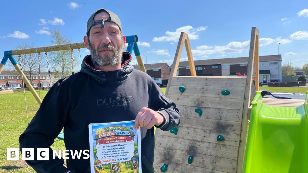 Dad built unauthorised Kirkby play area for 'bored kids'