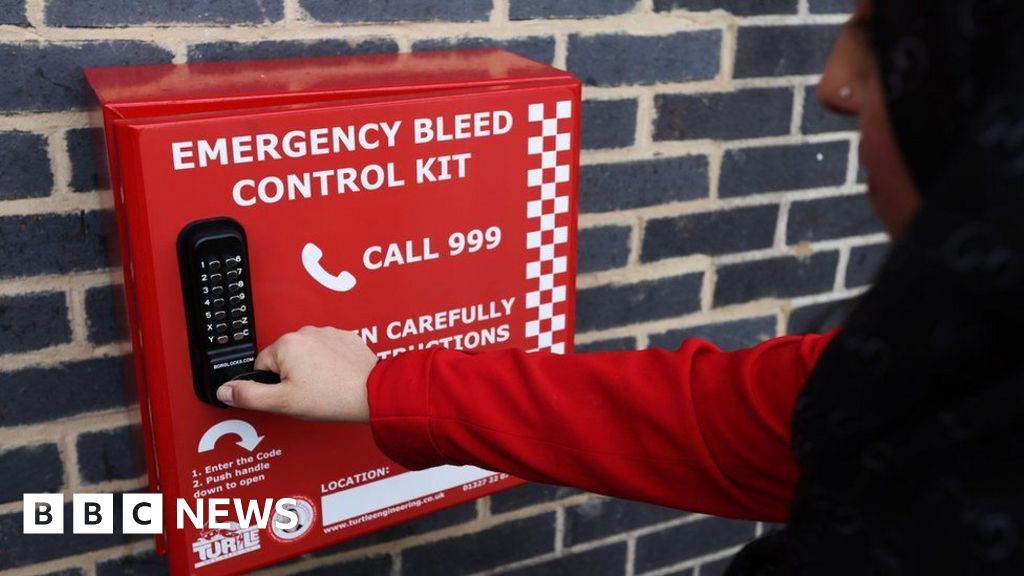 Oxford Installs First Public Bleed Kits for Emergency Care